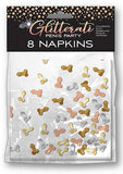 Glitterati Penis Party Napkins - Pack Of 8