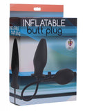 Inflatable Butt Plug Black