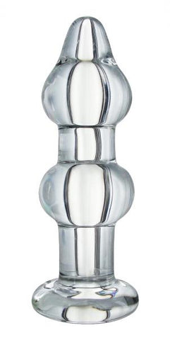 Param Anal Pleaser Glass Plug