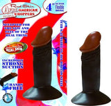 All American Mini Whopper 4 inches Dong Brown