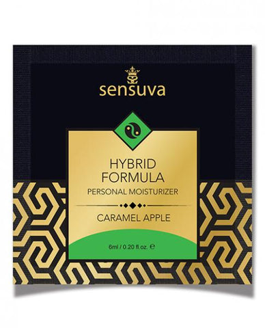 Sensuva Hybrid Moisturizer Single Use Packet Caramel Apple .20oz