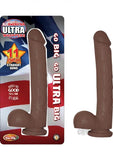 All American Ultra Whoppers Straight 11 inches Dong Brown