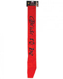 Bride 2B Flash Sash Red