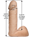 Truskyn Tru Ride 6 inches Realistic Dildo