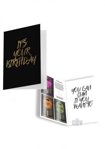 Kama Sutra Naughty Notes Greeting Cards - It's Your Birthday