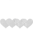 Luminous Hearts Pasties White 2 Pack