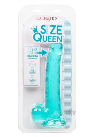 Size Queen 8in Blue