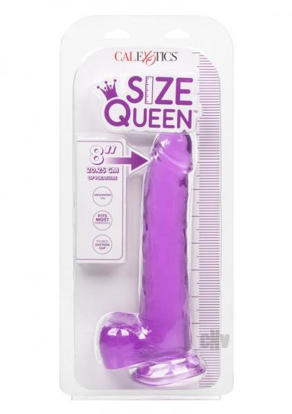 Size Queen 8in Purple