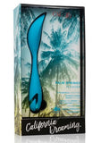 California Dreaming Palm Springs Pleaser Blue Vibrator