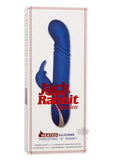 Jack Rabbit Signature Heated Silicone Thrusting G Rabbit - Blue