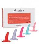 She-ology 5 Piece Wearable Vaginal Dilator Set