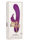 Jack Rabbit Silicone Thumping Rabbit Vibrator Purple