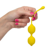 Kegel Training Set Lemon Yellow