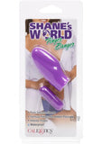 Shane's World Finger Banger Purple Vibrator