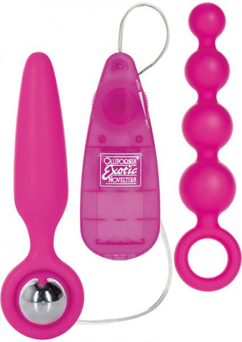 Booty Call Booty Vibro Kit - Pink