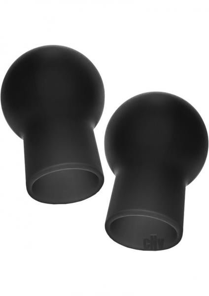 Advanced Silicone Nipple Suckers Black