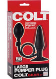 Colt Large Pumper Plug Butt Plug Black