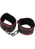 Scandal Universal Cuffs Black/Red