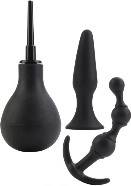 Advanced Anal Explorer Kit Silicone Black