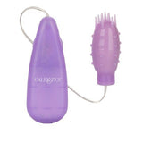 Silicone Slims Nubby Bullet Vibrator Purple