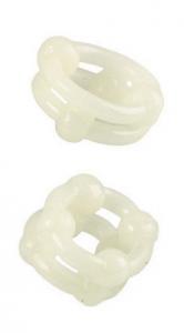 Island Double Stacker Rings -Glow