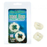 Island Double Stacker Rings -Glow