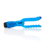 Dual Penetrator Vibrator Blue