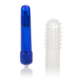 Waterproof Travel Blaster Vibrator with Sleeve