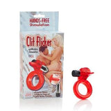 Clit Flicker With Wireless Stimulator - Red