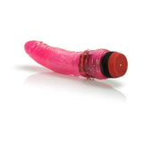 Hot Pinks Curved Penis 6.25 inches Vibrating Dong