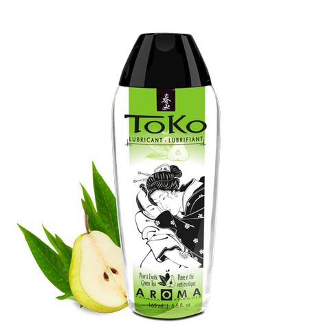 Shunga Toko Aroma Lubricant Pear And Green Tea - 8.5 Oz.