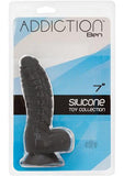 Addiction Ben 7 inches Dildo Black