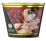 Shunga Massage Candle Romance Strawberry Wine 5.7oz