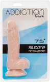 Addiction Mark 7.5 inches Beige Dildo