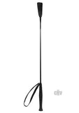 26 Inch Basic Riding Crop Black Leather