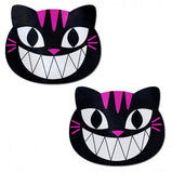 Pastease Black & Pink Cheshire Kitty Cat Pasties