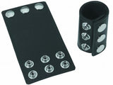 Ball Stretcher With Snaps 3 Inch - Black