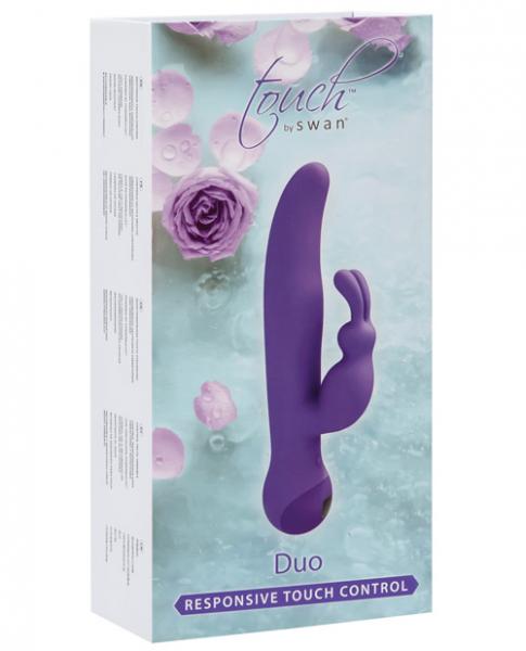 Touch By Swan Duo Rabbit Style Vibrator Purple