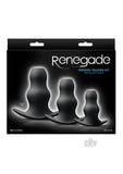 Renegade Peeker Kit Black Hollow Butt Plugs