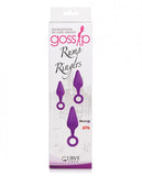 Gossip Rump Ringers Anal Trainer Set Violet