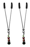 Sexperiments Ruby Black Nipple Clamps