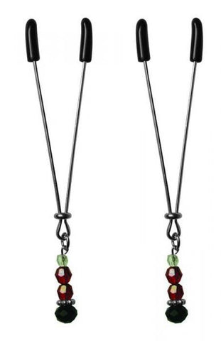 Sexperiments Ruby Black Nipple Clamps