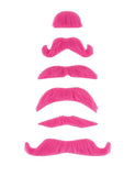 Mustache Party Kit Favors 6 Count Pink