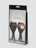 Fifty Shades Captivate Plus Size Black Spanking Tights O/s Queen