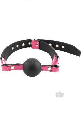 Rouge Ball Gag Pink O/S