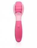 Jimmy Jane Evoke Sol-o Vibrating Massage Wheel Pink