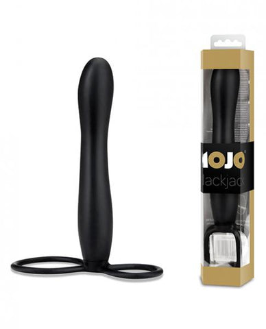 Mojo Blackjack Silicone Strap On Black