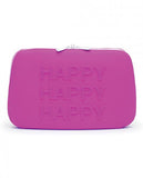 Happy Rabbit Happy Storage Zip Bag Large Purple