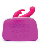 Happy Rabbit Happy Storage Zip Bag Large Purple