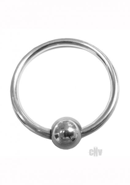 Rouge Stainless Steel Glans Ring W/pressure Point Ball